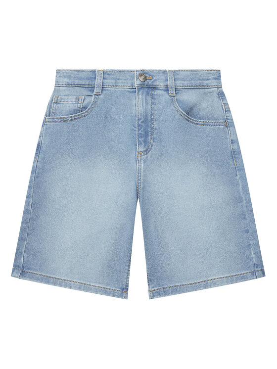 United Colors Of Benetton Szorty jeansowe 44LGC9048 Niebieski Regular Fit