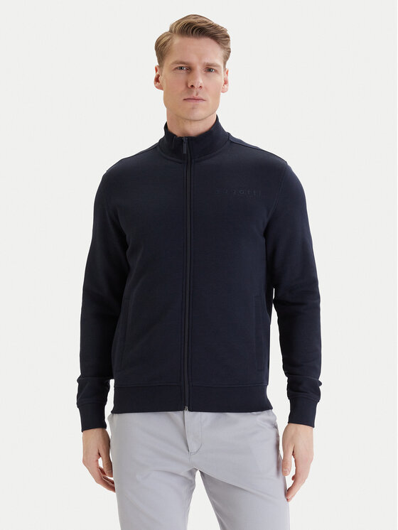Bugatti Bluza 8750-15070E Granatowy Regular Fit