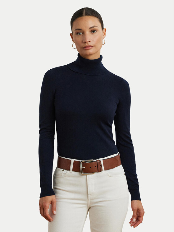 Lauren Ralph Lauren Golf 200940470002 Granatowy Slim Fit