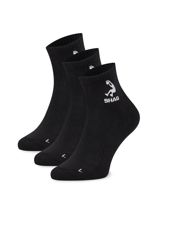 SHAQ Skarpety krótkie CEO_AS_SHQ_H_001Z_AW26 (3-PACK) Czarny