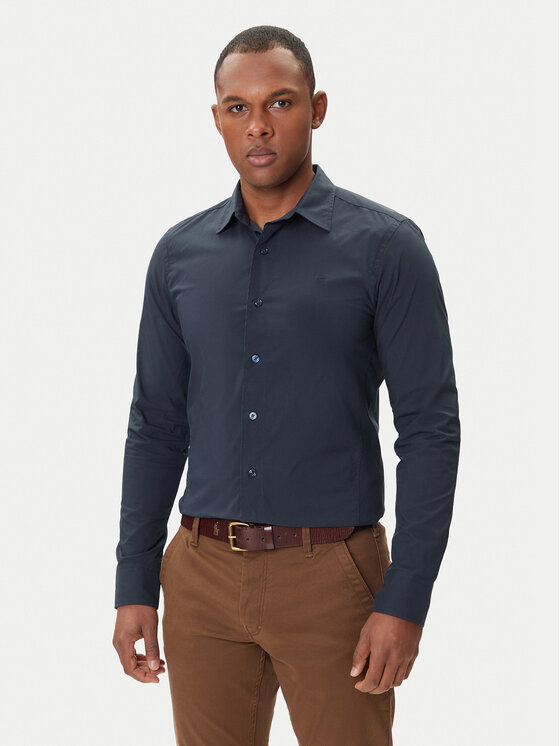 G-Star Raw Koszula Uniform D25176-D321 Granatowy Slim Fit
