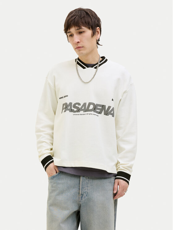 Jack & Jones Bluza Horizon 12278566 Biały Oversize