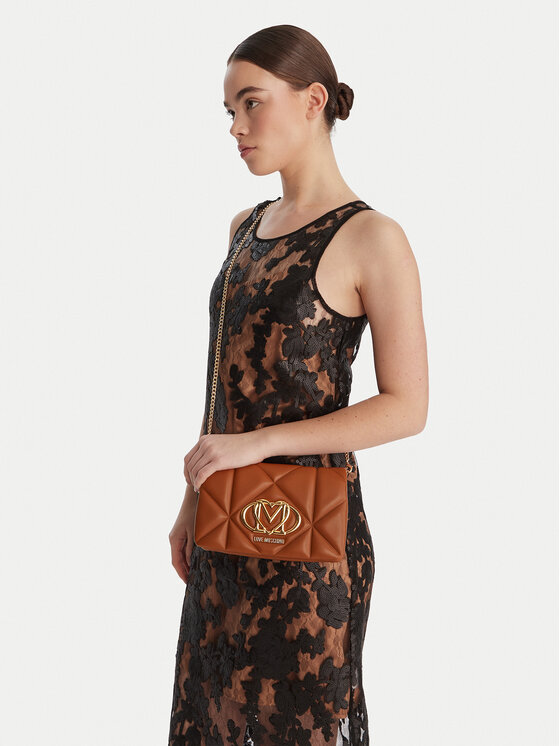 LOVE MOSCHINO Torebka JC4043PP1OLC0200 Brązowy