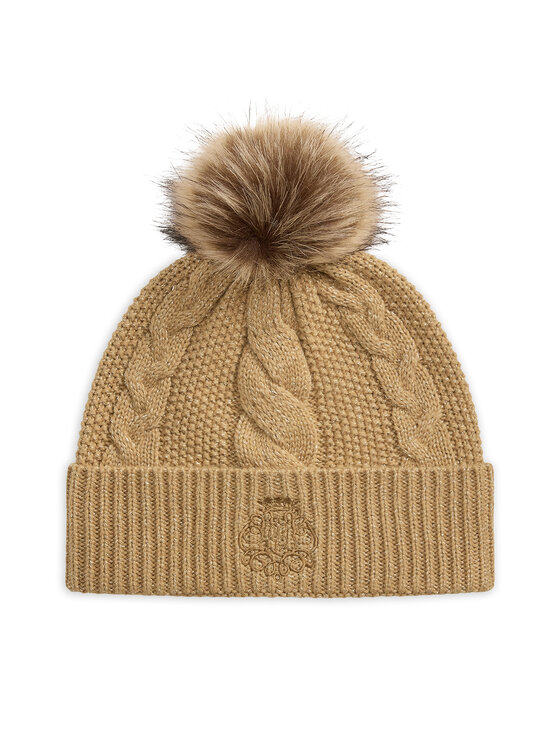 LAUREN RALPH LAUREN Czapka 454P23548001 Brązowy jasny