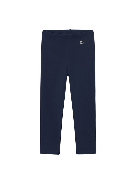 Mayoral Spodnie dresowe 748 Granatowy Slim Fit
