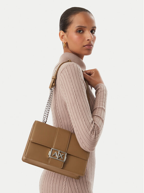 Armani Exchange Torebka XW000070 AF12039 U6186 Brązowy jasny