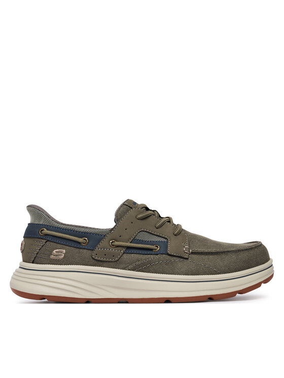 Skechers Półbuty Slip-ins Relaxed Fit: Troutt - Davey 205599/GRY Szary