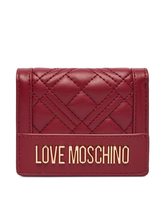LOVE MOSCHINO Portfel JC5601PP1PLA0552 Bordowy
