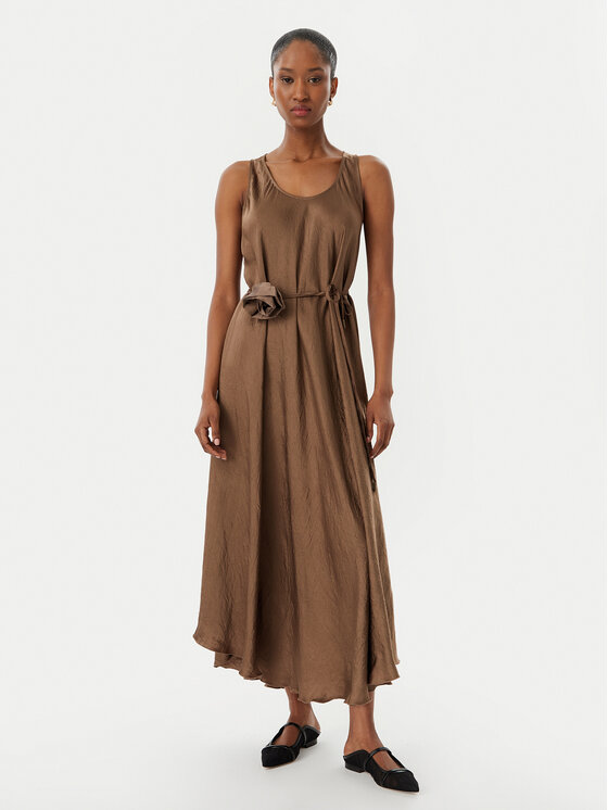 Marella Sukienka letnia Alcool 2613221015 Brązowy Regular Fit