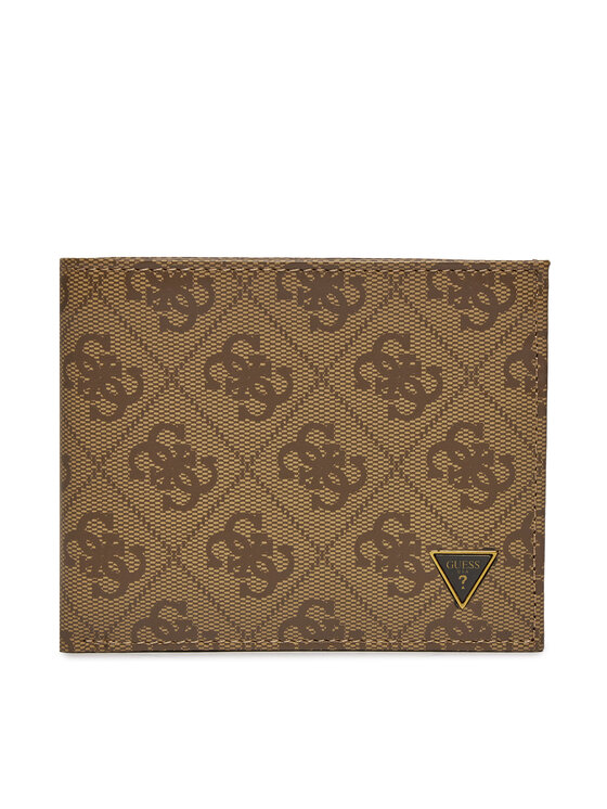 Guess Portfel Vezzola Leather Slg SMVELE LEA20 Brązowy