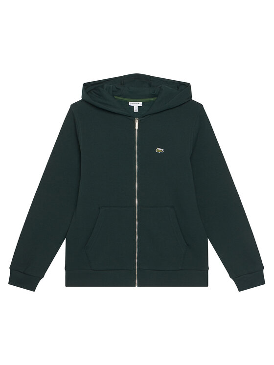 Lacoste Bluza SJ9723 Zielony Regular Fit