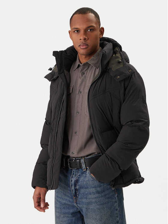 G-Star Raw Kurtka zimowa G Whistler D26885-D518 Czarny Regular Fit
