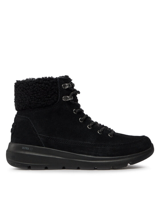 Skechers Trzewiki Glacial Ultra Woodlands 16677/BBK Czarny