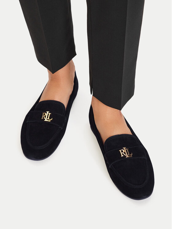 LAUREN RALPH LAUREN Loafersy 802946809005 Czarny