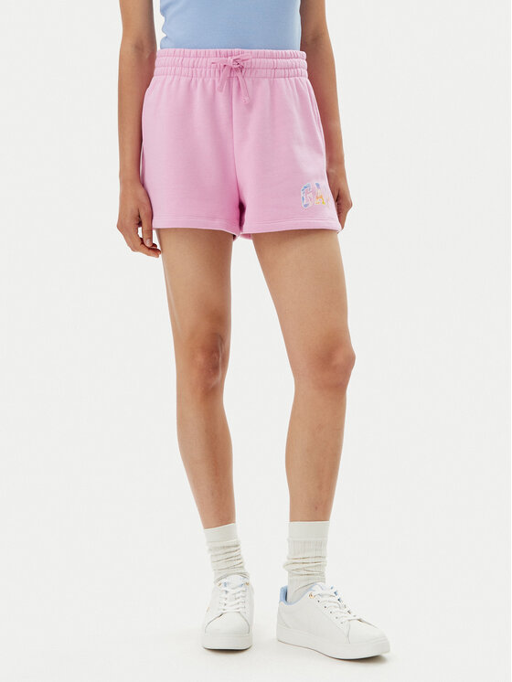 Gap Szorty sportowe 769323-09 Różowy Regular Fit
