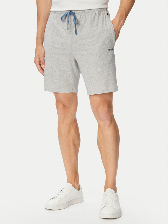 BOSS Szorty sportowe Mix&Match 50515314 Szary Regular Fit
