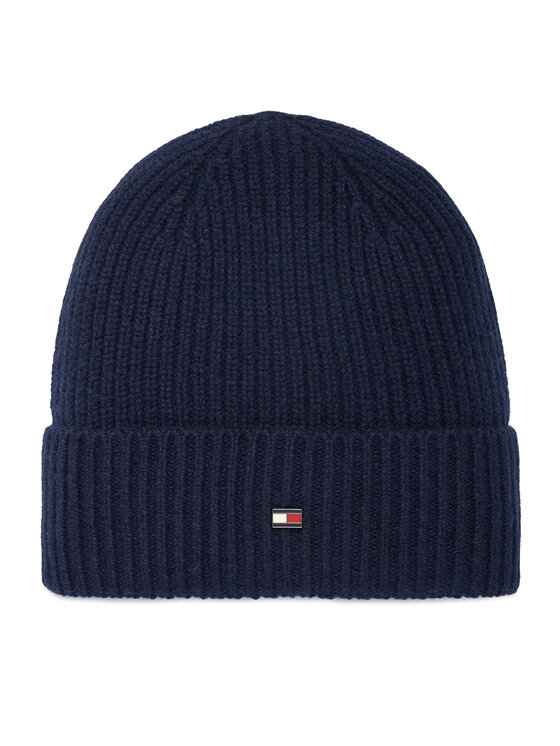 Tommy Hilfiger Czapka Th Flag AM0AM14535 Granatowy