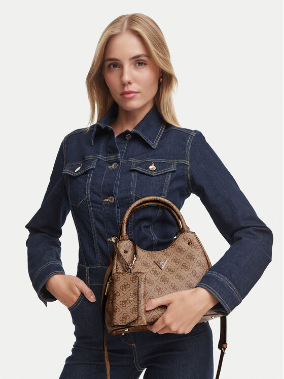 Guess Torebka Lorella HWSG24 84220 Beżowy ciemny