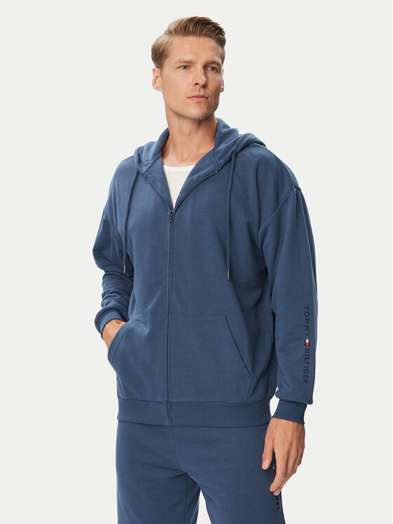 Tommy Hilfiger Bluza UM0UM03781 Niebieski Regular Fit