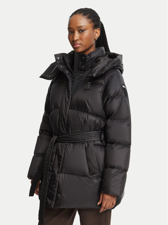 Blauer Kurtka zimowa Granger 26WBLDB03438 Czarny Regular Fit
