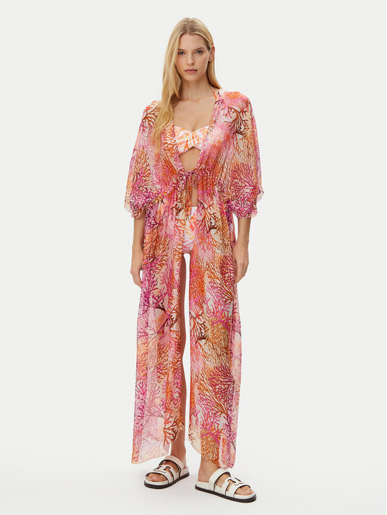 Guess Kimono E5GK02 WE550 Koralowy Regular Fit