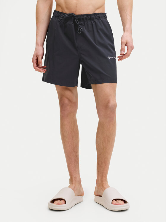 Jack & Jones Szorty kąpielowe Maui Norrebro 12291434 Czarny Regular Fit