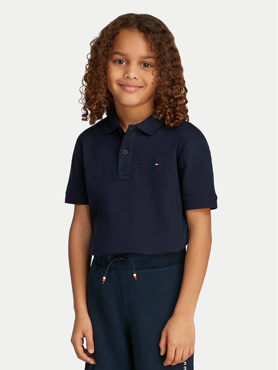 Tommy Hilfiger Szorty sportowe Essential KB0KB09667 Granatowy Regular Fit