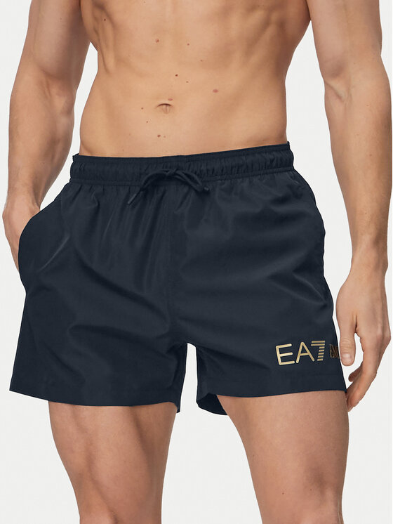 EA7 Emporio Armani Szorty kąpielowe 7M002000 AF13049 MC004 Czarny Regular Fit