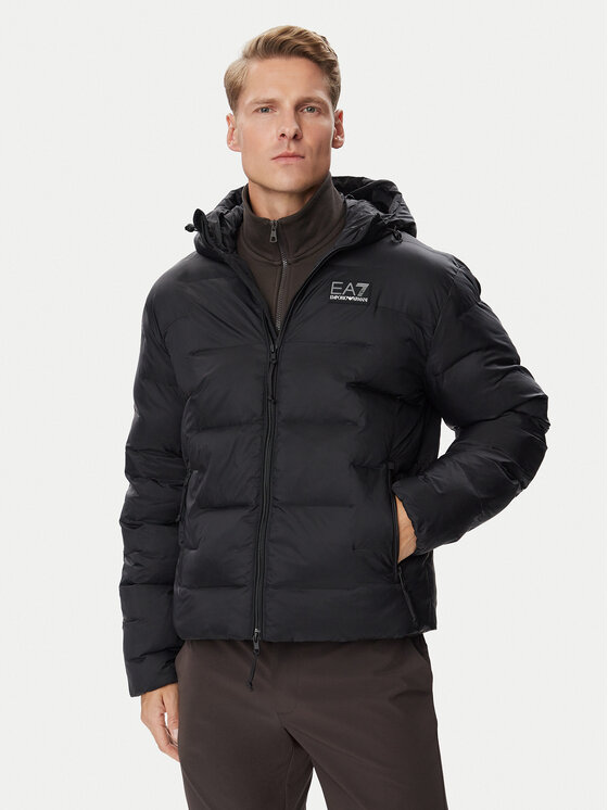 EA7 Emporio Armani Kurtka przejściowa 7M002387 AF15956 UC001 Czarny Regular Fit