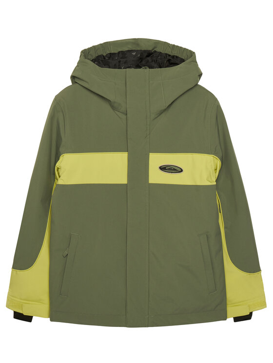Quiksilver Kurtka snowboardowa High Altitude EQBTJ03204 Zielony Regular Fit
