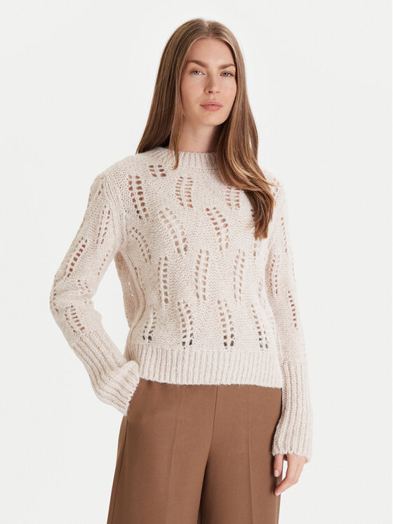 JOOP! Sweter 58 254KN58Kalma 30048461 Beżowy Regular Fit