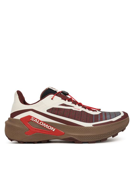 Salomon Buty do biegania Genesis 2 L45474200 Bordowy