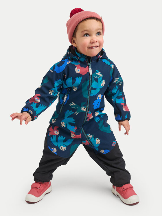 Reima Kombinezon softshell Mjosa 5100006D Granatowy Regular Fit