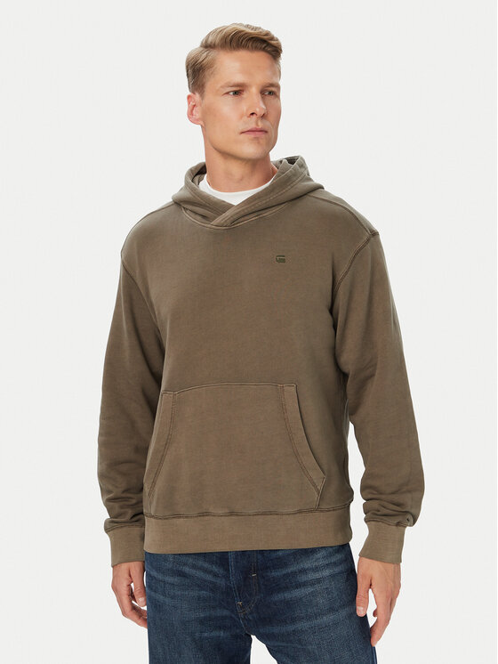 G-Star Raw Bluza Unit D30662 D969 Brązowy ciemny Regular Fit