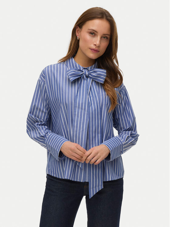 Vero Moda Koszula Islunn 10342449 Niebieski Regular Fit