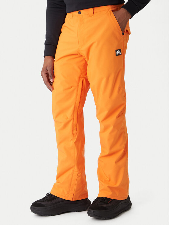 Quiksilver Spodnie snowboardowe Estate EQYTP03237 Pomarańczowy Slim Fit