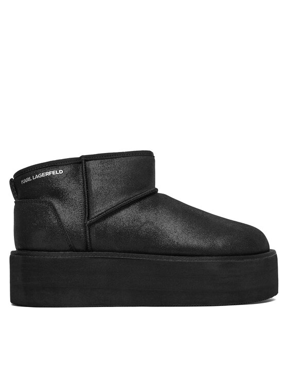 KARL LAGERFELD Śniegowce Thermo KL48523 Czarny