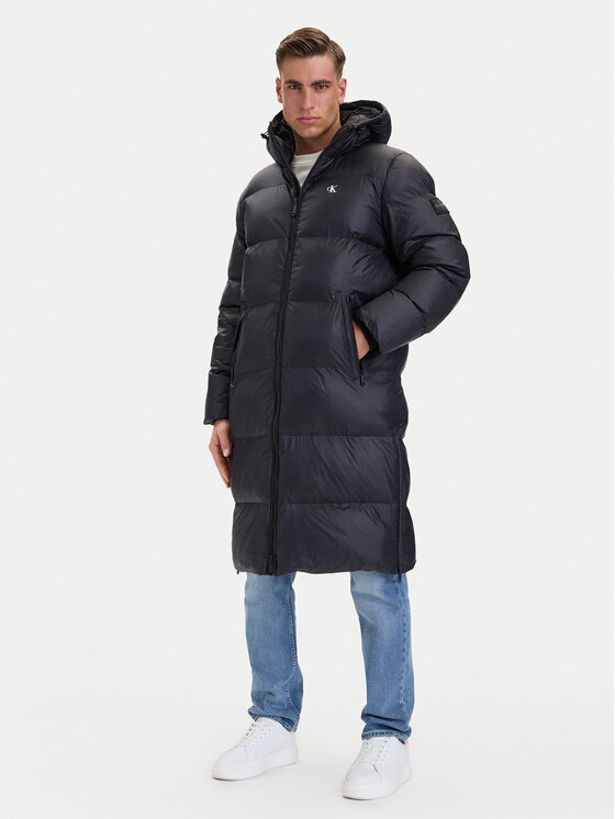 Calvin Klein Jeans Kurtka zimowa LV04RH501G Czarny Regular Fit