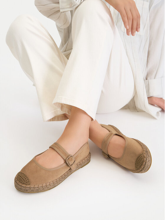 Roxy Espadryle CEO-WSS990-270 Beżowy ciemny