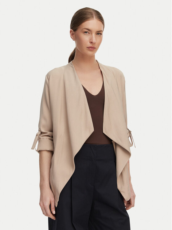 ONLY Marynarka Lalia 15367395 Brązowy jasny Regular Fit