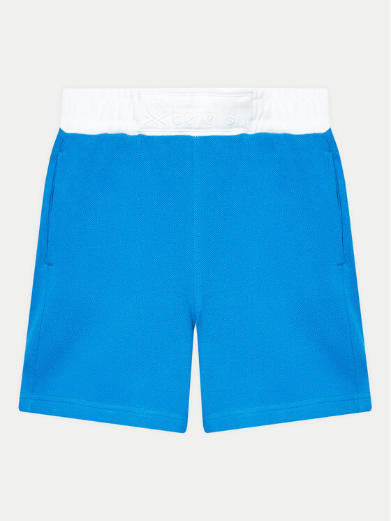 United Colors Of Benetton Szorty sportowe 3088G901H Granatowy Regular Fit
