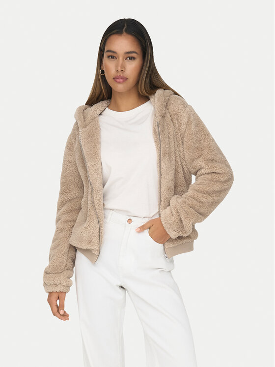 ONLY Kurtka przejściowa New Anna 15300635 Beżowy Regular Fit
