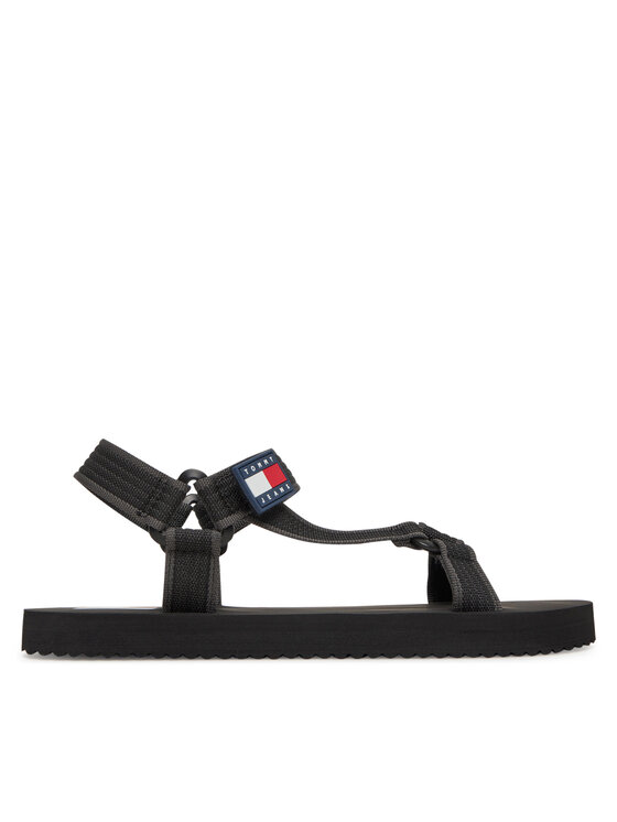 Tommy Jeans Sandały Tjm Casual Sandal EM0EM01563 Czarny