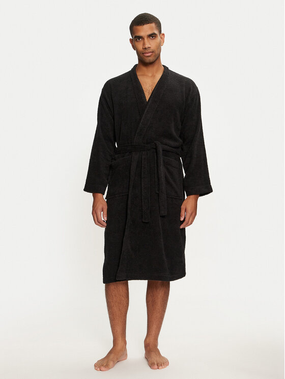 Jack & Jones Szlafrok 12243624 Czarny