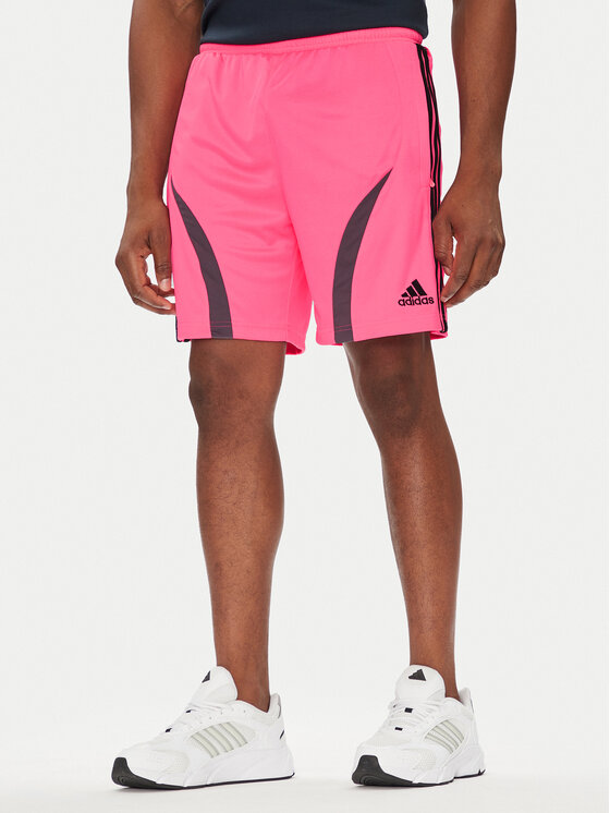 adidas Szorty sportowe Teamgeist adicolor JW1343 Różowy Regular Fit