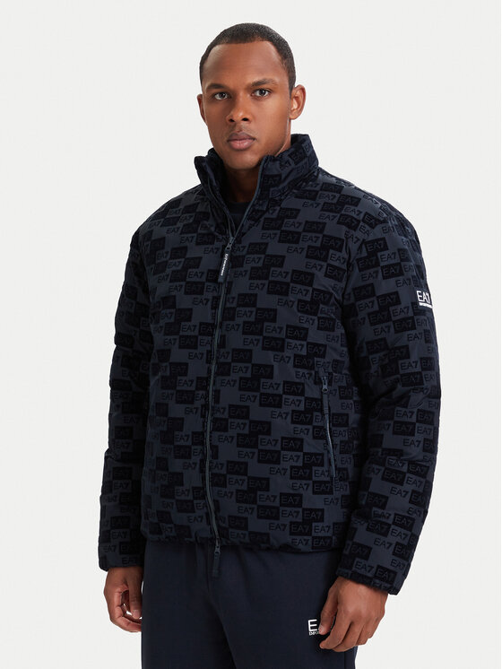 EA7 Emporio Armani Kurtka zimowa 7M002389 AF26931 UB102 Granatowy Regular Fit