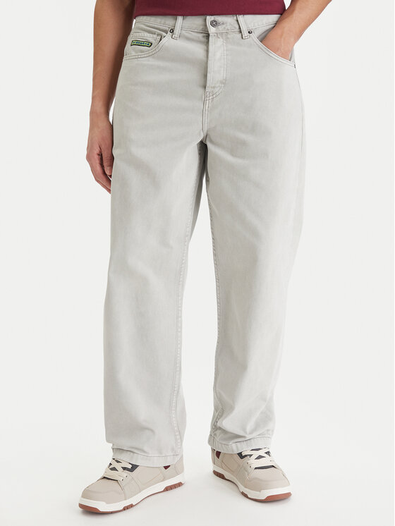 DC Shoes Jeansy EDYDP03435 Szary Baggy Fit