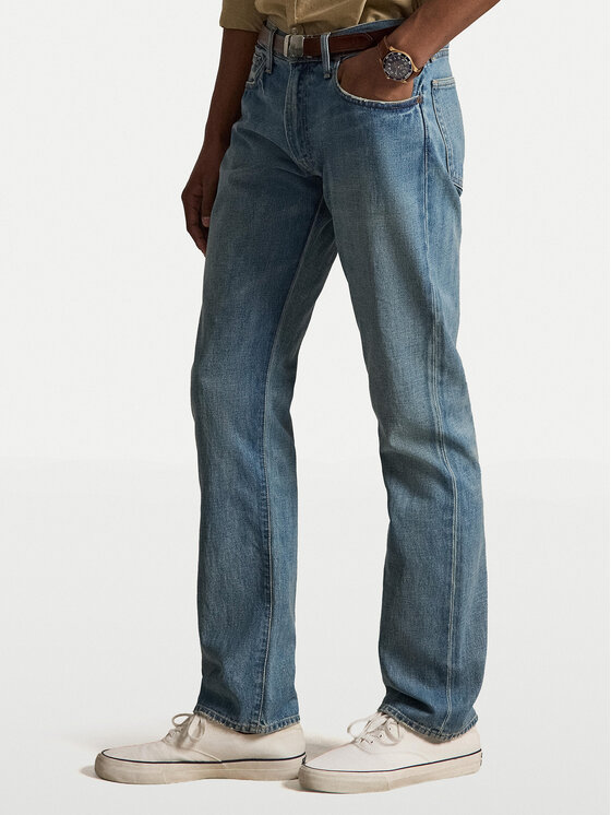 Polo Ralph Lauren Jeansy 710B21047001 Niebieski Straight Fit