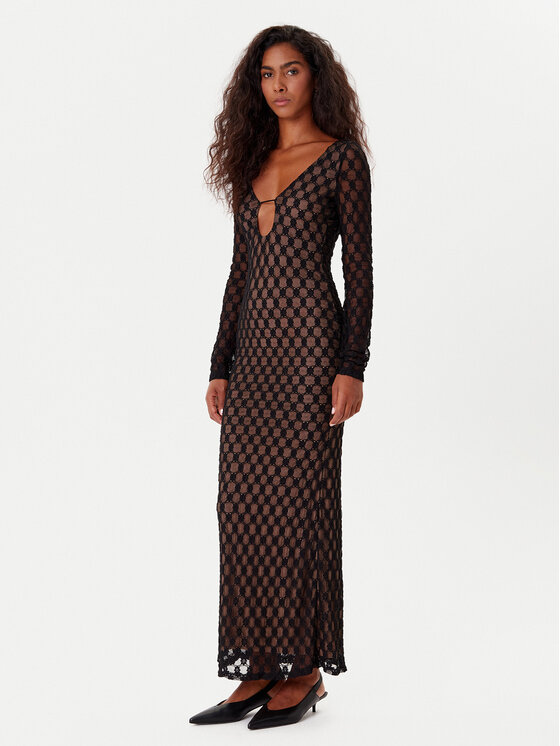 Bardot Sukienka koktajlowa Yazmin Lace 59966DB Czarny Regular Fit