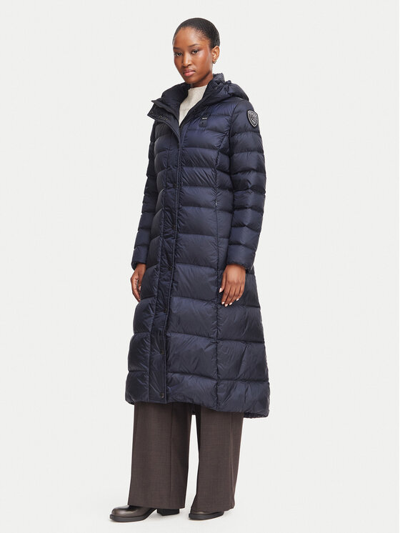 Blauer Kurtka puchowa Anita 26WBLDK03043 Granatowy Regular Fit